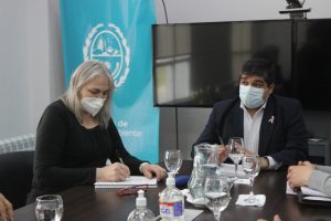 Salud mantuvo reunión de trabajo con el Ministerio de Trabajo
