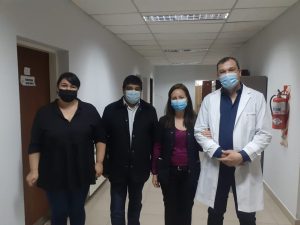 Autoridades de Salud visitaron el Hospital de la localidad de Perito Moreno