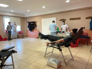 Exitosa convocatoria para la campaña de donación de sangre organizada por Fomicruz