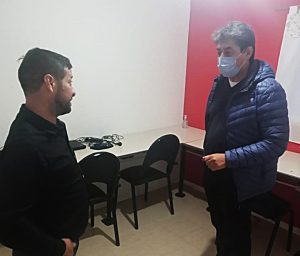Autoridades provinciales recorrieron Koluel Kayke en el contexto de la emergencia climática