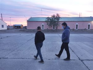 Autoridades provinciales recorrieron Koluel Kayke en el contexto de la emergencia climática