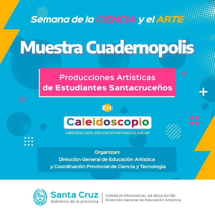 Estudiantes de Santa Cruz presentan sus trabajos en la Muestra Cuadernópolis