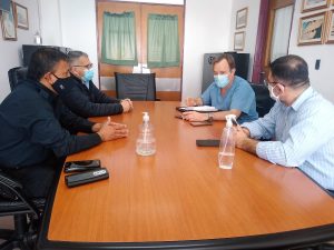 Educación concretó reunión con Salud y la Policía de Santa Cruz