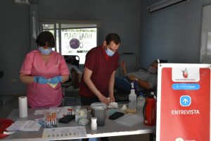 Se realizó una nueva colecta externa de Sangre en Vialidad Nacional