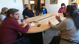 Autoridades de Cultura se reunieron con integrantes del grupo “Wenai sh e pekk”