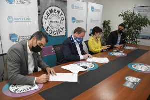 El Gobierno de Santa Cruz presentó el Programa "Cemento Social"