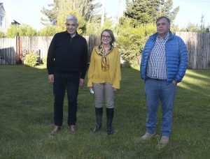 Alicia Kirchner recibió en El Calafate al ministro de Agricultura de Nación Julián Domínguez