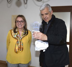 Alicia Kirchner recibió en El Calafate al ministro de Agricultura de Nación Julián Domínguez