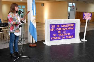 Destacaron la jornada en el marco del Día Internacional de la Eliminación de la Violencia Contra la Mujer