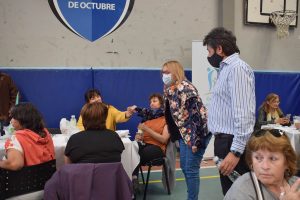 Alicia participó en los festejos por el 60 aniversario de la Caja de Previsión Social