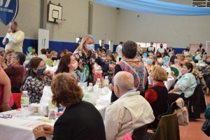 Alicia participó en los festejos por el 60 aniversario de la Caja de Previsión Social