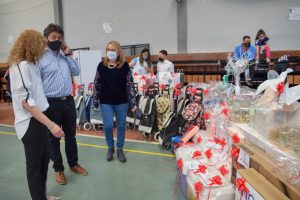 Alicia participó en los festejos por el 60 aniversario de la Caja de Previsión Social