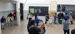 Autoridades de Educación visitaron los talleres y tutorías que se dictan en el CPES N°40