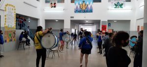 Autoridades de Educación visitaron los talleres y tutorías que se dictan en el CPES N°40
