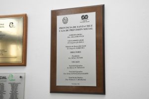 Alicia encabezó el acto por el 60 ° aniversario de la Caja de Previsión Social