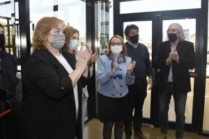 Alicia encabezó el acto por el 60 ° aniversario de la Caja de Previsión Social