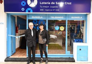 Lotería de Santa Cruz participó de la inauguración oficial de la Agencia 48 de Río Gallegos