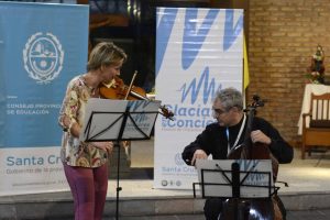 Mosso: “Glaciares en Concierto es un desafío que motiva a los estudiantes”