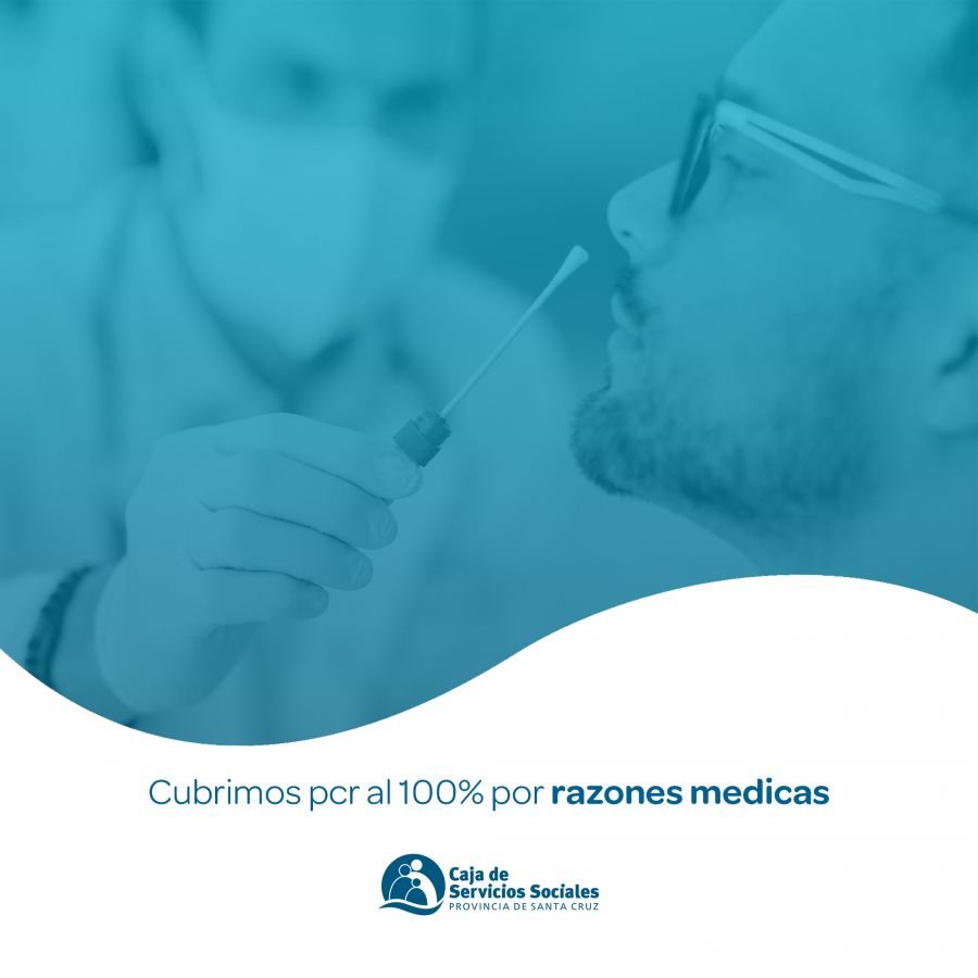 La Caja de Servicios Sociales cubrió más de 3.000 PCR por razones médicas en el último año
