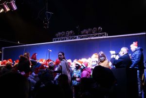 El Conservatorio Provincial de Música participó del encendido del árbol de Navidad en Río Gallegos