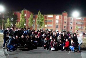 El Conservatorio Provincial de Música participó del encendido del árbol de Navidad en Río Gallegos