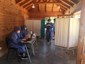 Concretaron jornada de testeos preventivos hacia la comunidad asintomática de Gobernador Gregores