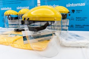 Entregaron materiales de protección al Servicio de Terapia Intensiva del Hospital de Río Gallegos