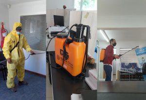 Concretaron tareas de desinfección en todas las sucursales de Distrigas S.A