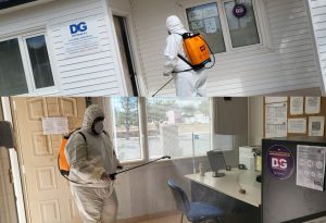 Concretaron tareas de desinfección en todas las sucursales de Distrigas S.A