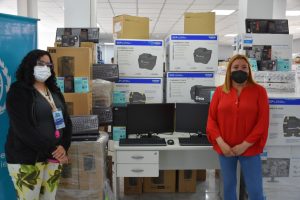 El Gobierno entregó computadoras e impresoras a Centros de Salud de la provincia