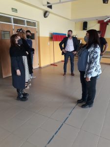 Autoridades de la cartera educativa relevaron tareas de mantenimiento en instituciones de Río Gallegos
