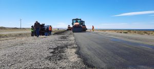 Gómez Bull: "Alicia nos pidió que agotemos los recursos para repavimentar la Autovía Caleta Olivia- Comodoro Rivadavia"