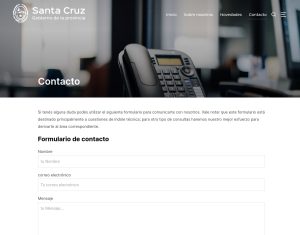 Presentaron el nuevo sitio de la Subsecretaría de Informática de Santa Cruz
