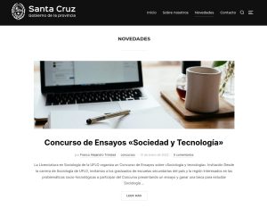 Presentaron el nuevo sitio de la Subsecretaría de Informática de Santa Cruz