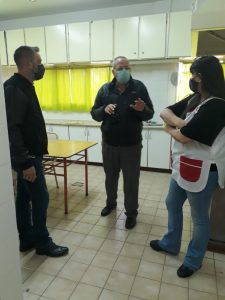 Realizaron recorrida por instituciones educativas de Río Gallegos