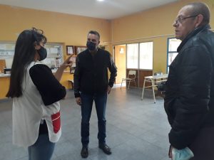 Realizaron recorrida por instituciones educativas de Río Gallegos