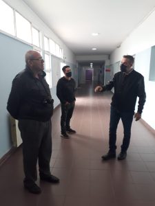 Realizaron recorrida por instituciones educativas de Río Gallegos