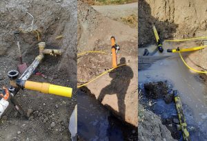 Habilitaron la red de gas en la zona de chacras “Isla Fea” de Gobernador Gregores