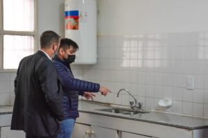 Autoridades de Educación e IDUV recorrieron instituciones escolares de Río Gallegos