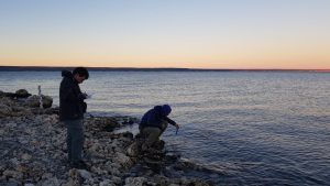 La Secretaría de Pesca continúa el estudio de peces en el Cardiel