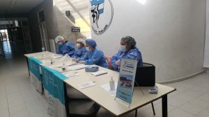 Fuerte campaña de vacunación en Puerto Deseado y 28 de Noviembre