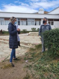 Realizaron recorrida por instituciones educativas de Puerto San Julián y Puerto Santa Cruz