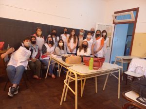 Realizaron recorrida por instituciones educativas de Puerto San Julián y Puerto Santa Cruz