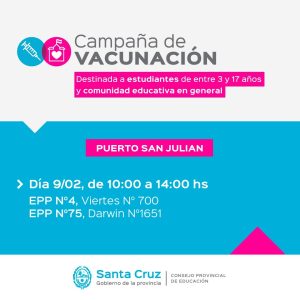 Refuerzan la campaña de vacunación para garantizar el retorno seguro a las aulas