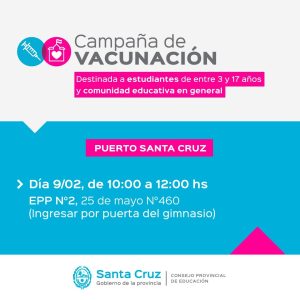 Refuerzan la campaña de vacunación para garantizar el retorno seguro a las aulas