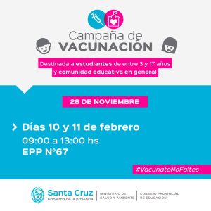 Avanzan en una fuerte campaña de vacunación en toda la provincia