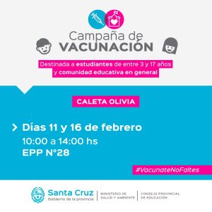 Avanzan en una fuerte campaña de vacunación en toda la provincia