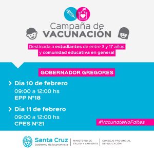 Avanzan en una fuerte campaña de vacunación en toda la provincia