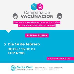 Avanzan en una fuerte campaña de vacunación en toda la provincia