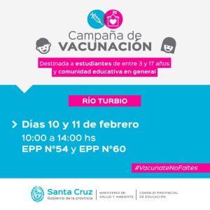 Avanzan en una fuerte campaña de vacunación en toda la provincia